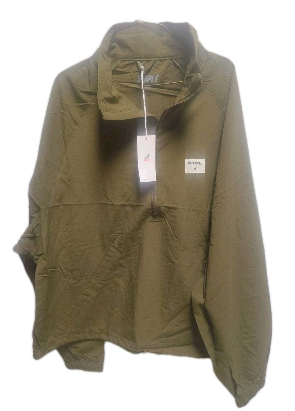 Authentic Jeff Staple Pigeon STPL Half zip jacket size Large. Fast Shipping!